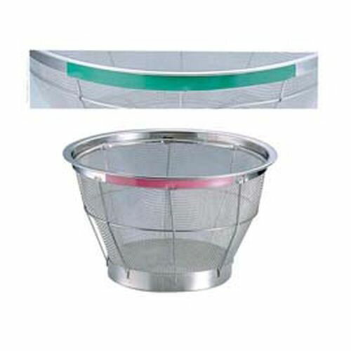 TKG NEWマンモス カラー 深型ざる 30cm グリーン AZL4808【送料無料】