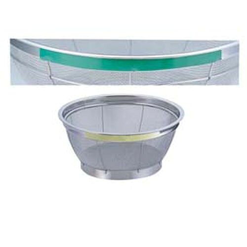 TKG NEWマンモス カラー 浅型ざる 20cm グリーン AZL4708