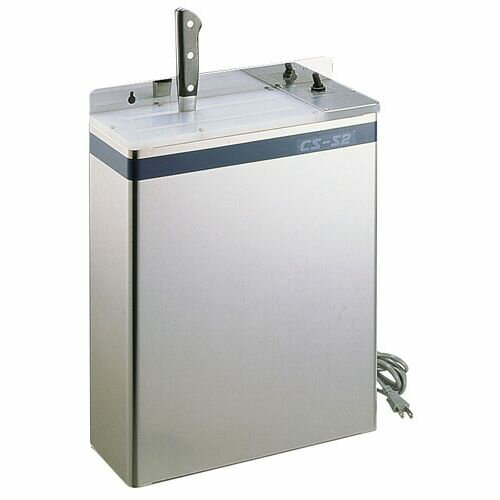 HIRNO 18-8業務用 殺菌灯付包丁差 CS-S3L(12本用) AHU24003【送料無料】
