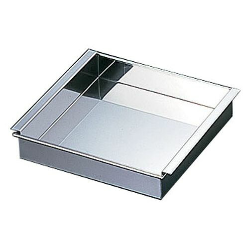 野崎製作所 18-8アルゴン溶接 玉子豆腐器 関東型 21cm ATM2021 JANコード 4562146951579●サイズ(cm):21●間口×奥行×高さ(mm):210×210×40【送料について】北海道、沖縄、離島は送料を頂きます。