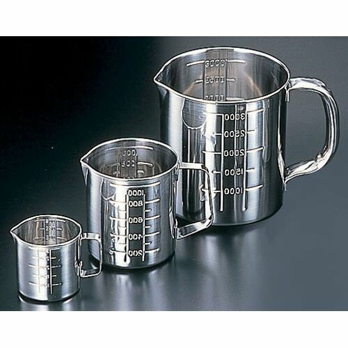 Measuring Cups - 遠藤商事 SA18-8口付水マス 2L BMZ01002【送料無料】