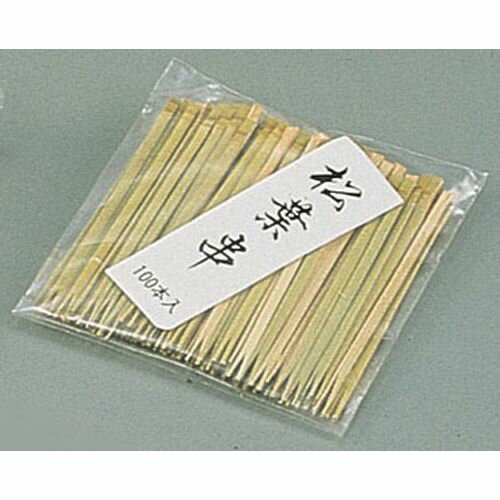 萬洋 竹製松葉串(100本入) 60mm DKS07060