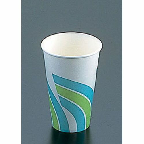 遠藤商事 紙カップ(コールド用)SCM-360 レインボー(1400入) XKT26【送料無料】