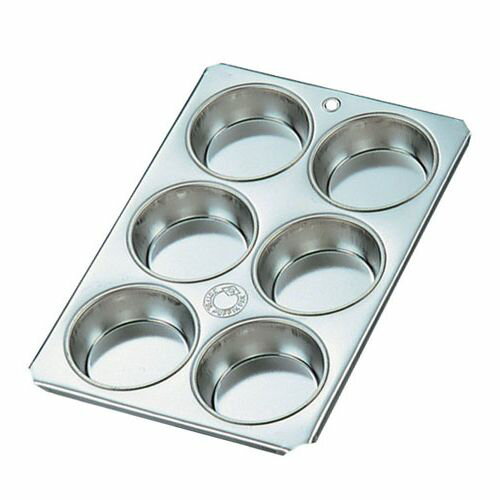 久保寺 ブリキ Bマフィン型 #7カップ