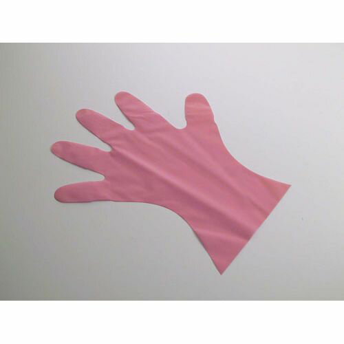 東京パック カラー マイジャストグローブ五本絞り ピンク (200枚入) L STB593【送料無料】