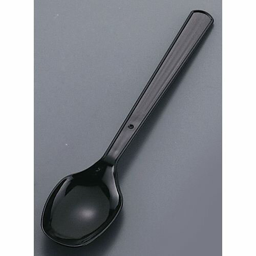 アサヒ 使い捨てスプーン #160(500本入) 黒 袋入 XTK4702【送料無料】