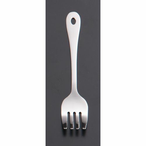 ワダコーポレーション 18-0 お子様フォーク 4本刃 穴明 OOKF201