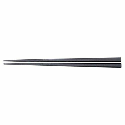 AKEBONO(アケボノ) ダブルエンボスばし(食事用) PM-334 19cmブラック RHSA902