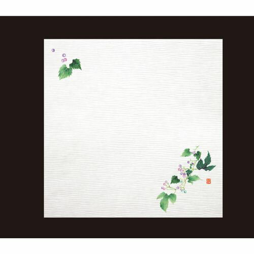 乐天商城 - アーテック 耐油しぼり懐敷 4寸(100枚入) 山ぶどう TA-E14 QKIQ401