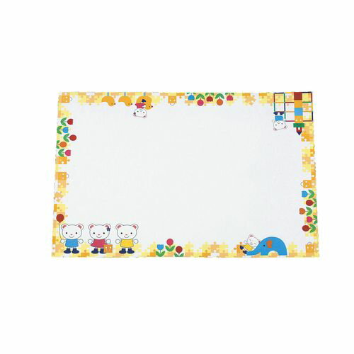 アーテック 無蛍光紙お子様テーブルマット トイズ TE-S03(100枚入) QMTE201