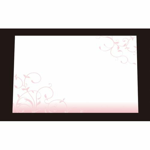 Lunch Mat - アーテック 無蛍光紙テーブルマット アラベスクピンク (100枚入)M TE-M13 QMTK401