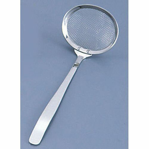 Soup Ladle （Holed） - ワダコーポレーション 18-8食道楽 槌目かす揚げ QKIA8