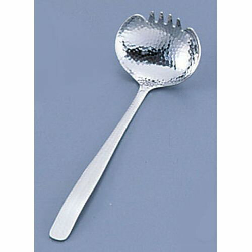 ワダコーポレーション 18-8食道楽 槌目櫛付お玉 QKIA6【送料無料】