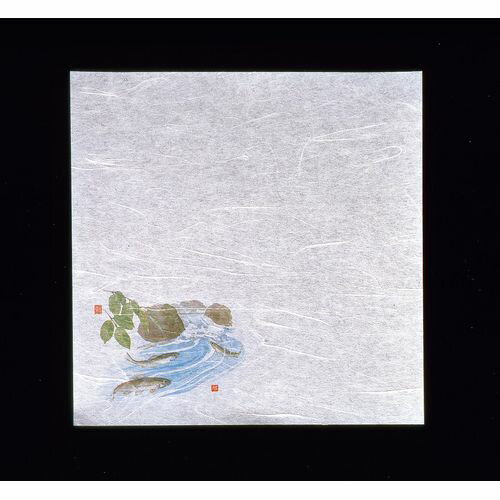 ヤマコー 新・濡れ奉書紙(100枚入) 鮎 QHU13