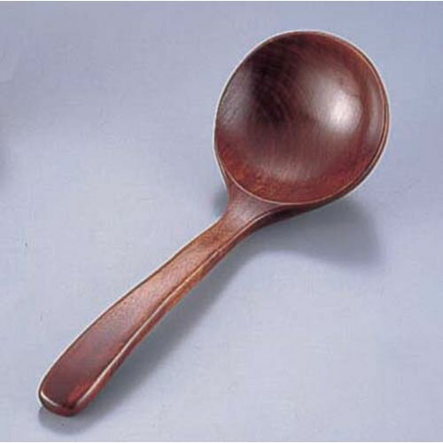 Ladles - 丸十 木製お玉杓子(うるし塗り) 小 QOT1302