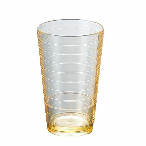 スリーライン ポリカーボネート ループタンブラー 14オンス アンバー PTVA913