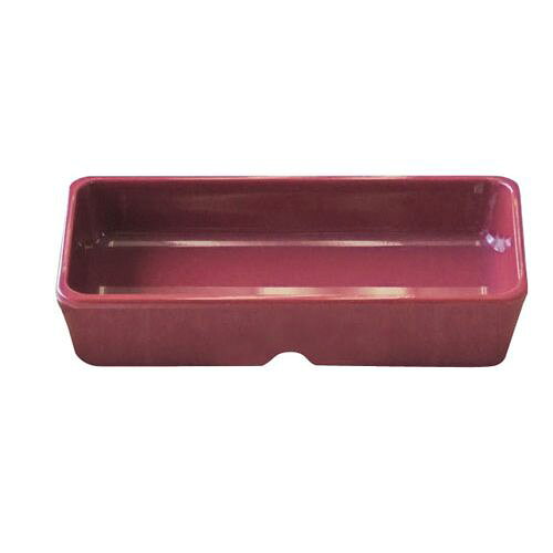 Square Plates - 関東プラスチック スクエアパーツ・ポーション 2/9 M-2392 レッド RPC0401