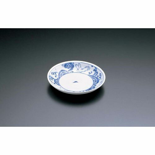 エムズジャパン白波うさぎ4寸皿T0...