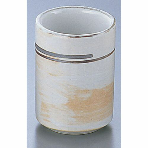 エムズジャパン 白刷毛中湯呑 D03-59 RYNC401