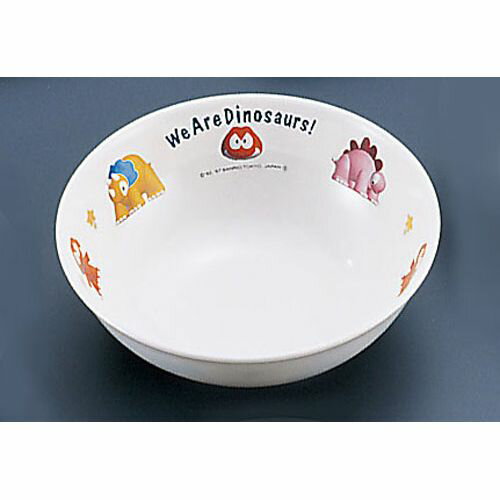 台和 メラミンお子様食器「ダイナソワーズ」 ラーメン丼 RLC24