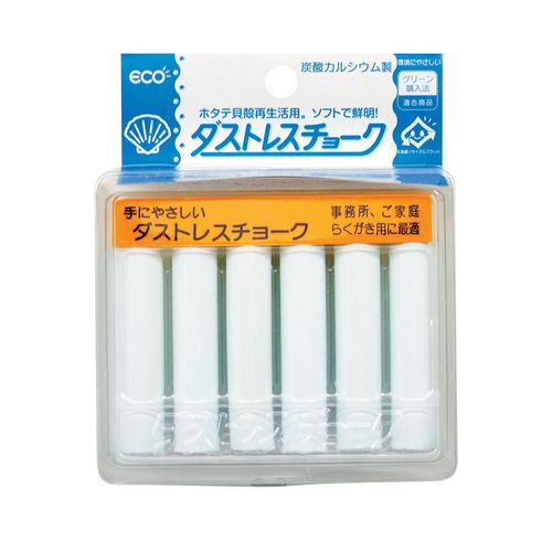 樂天商城 - 日本理化学 ダストレスチョーク(6本入) 白 DCC-6-W PTY4401