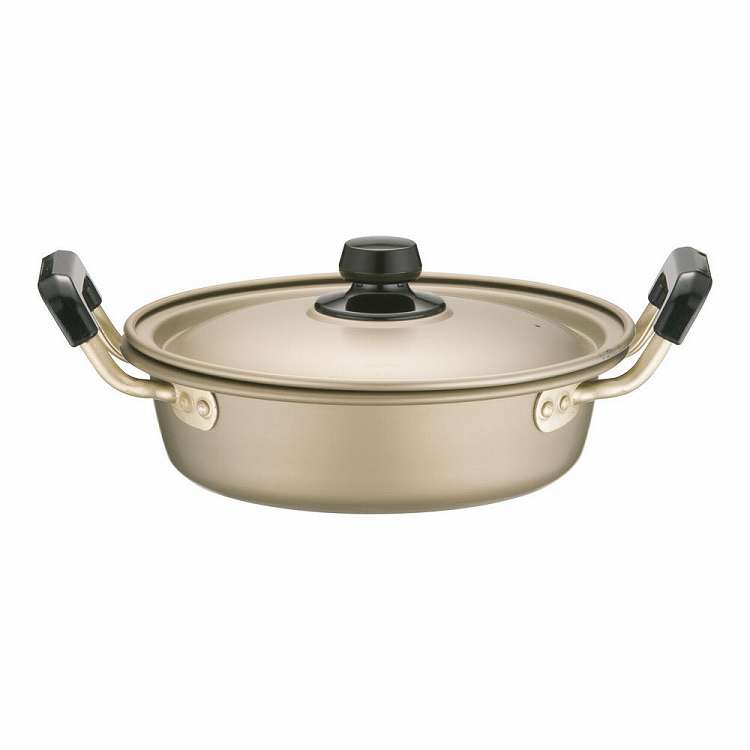 アカオ しゅう酸 実用鍋 浅型(硬質) 18cm(代引不可)【送料無料】