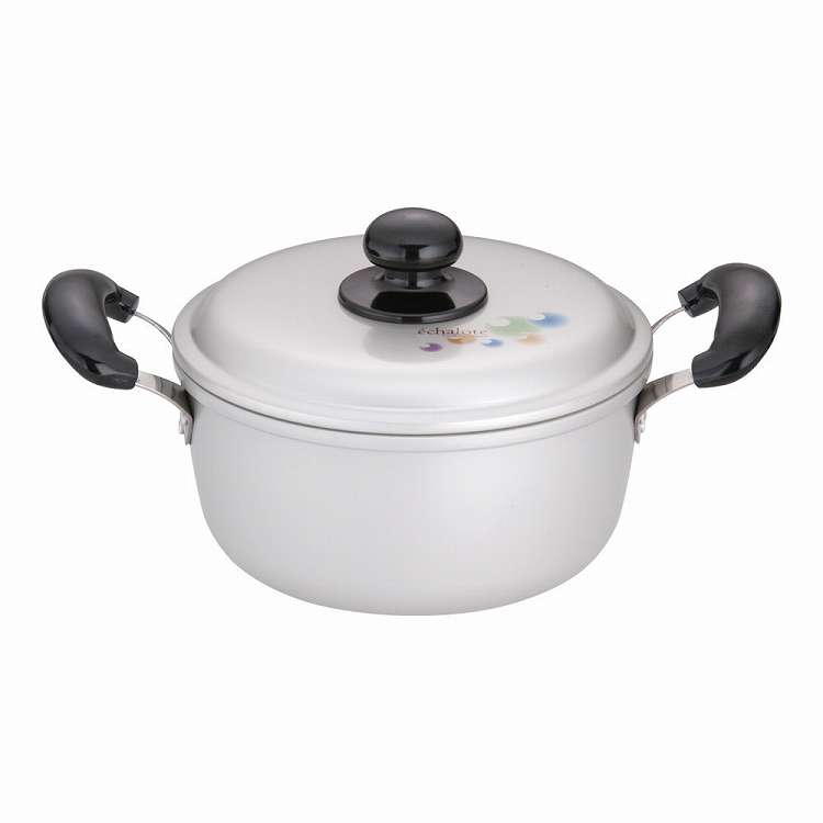 乐天商城 - アルマイト エシャロット 両手鍋 18cm(代引不可)【送料無料】