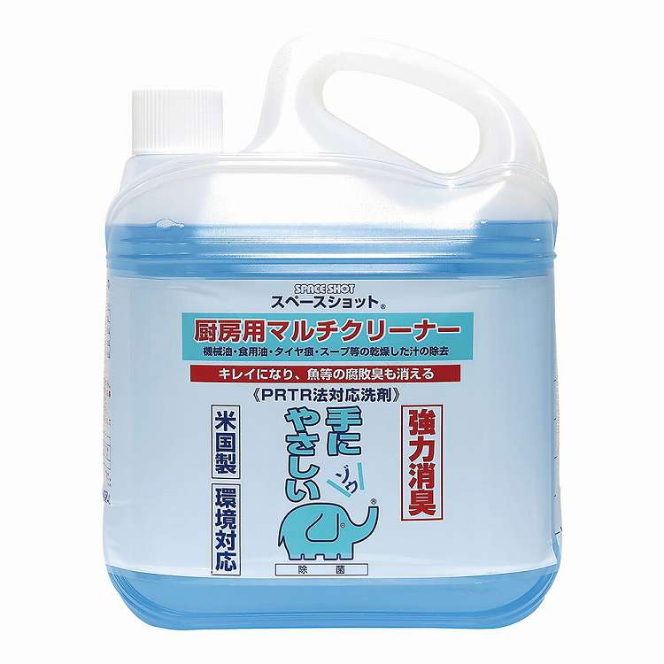 樂天商城 - スペースショット 厨房用マルチクリーナー 4L(代引不可)【送料無料】