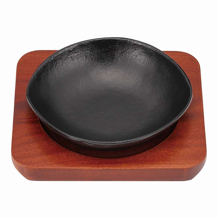 Rakuten - (S)ミニステーキ皿 ぎんなん 15cm(代引不可)
