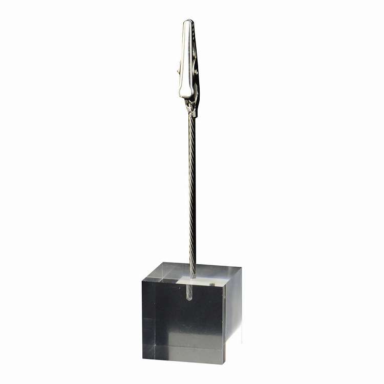 クリップスタンド S-600 アクリル(代引不可)