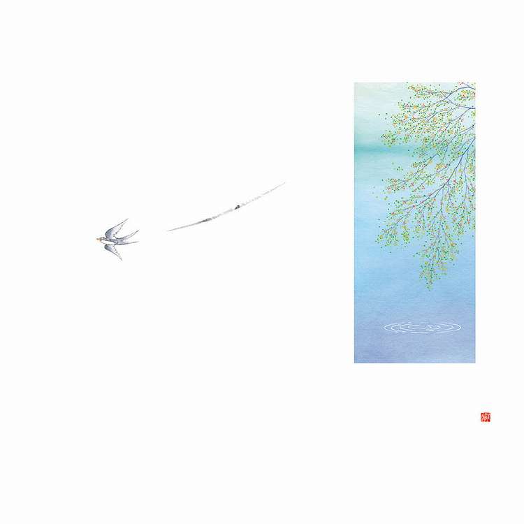 樂天商城 - 尺3 テーブルマット(100枚入) ツバメ no.523(代引不可)