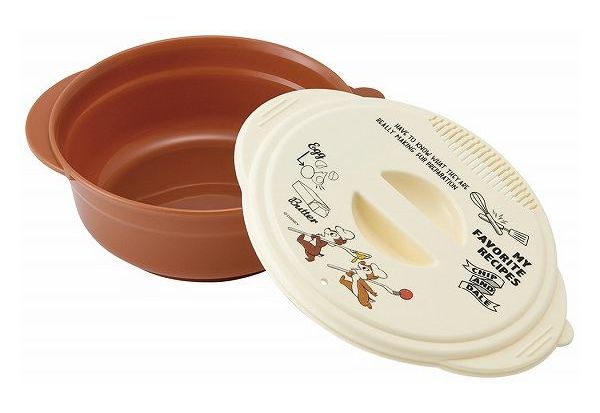 リコメン堂キッチン館のスケーター 即席ラーメンメーカー 電子レンジ調理器 チップ&デイル クッキング キャラクター 子ども 男の子 女の子 かわいい 可愛い プレゼント Skater｜アングル2