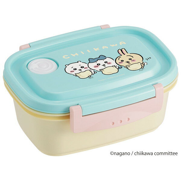 ちいかわ お弁当箱 一段 レンジ対応 食洗機対応 ちいかわ ハチワレ うさぎ ランチボックス 430ml 子供 弁当箱 スケーター XPM3 冷凍 ラクかる グッズ キャラクターのサムネイル