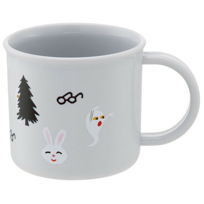 スケーター 銀イオン抗菌 食洗機対応 プラコップ めがねうさぎ KE4AAG キャラクター かわいい 可愛い S..