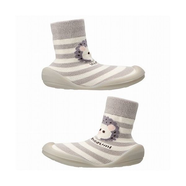 スケーター ソックス シューズ L 13.3cm ベビー ファースト シューズ 靴 赤ちゃん ハリネズミ BSSHL4 Skater(代引不可)