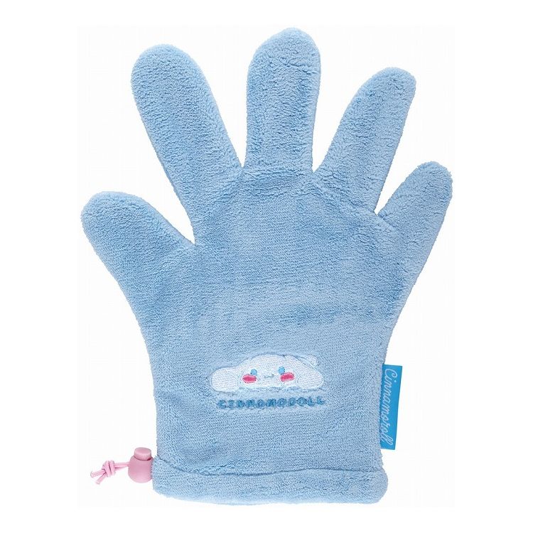 シナモロール ふにゅまる ヘアドライ手袋 時短 吸水速乾 ヘアドライ ヘアケア タオル 手袋 吸水 速乾 ..