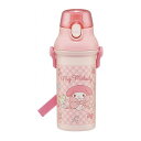 マイメロディ ビックリボン 銀イオン抗菌 食洗器対応 直飲み 水筒 プラボトル 480ml マイメロディ ビックリボン PSB5SANAG スケーター Skater キャラクター 可愛い かわいい(3)