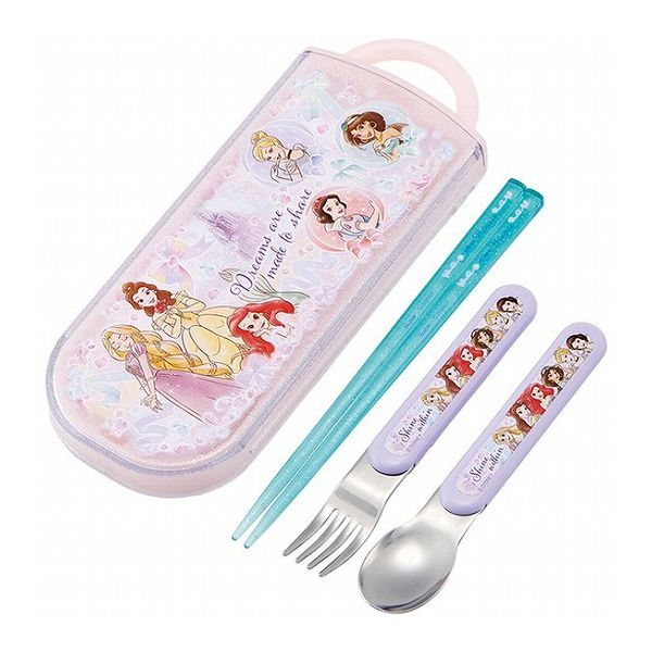 プリンセス25 銀イオン抗菌 子供用 トリオセット 箸 スプーン フォーク プリンセス25 TACC2AG スケータ..