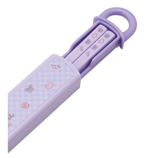 クロミ ビックリボン 銀イオン抗菌 子供用 箸 箸箱セット クロミ ビックリボン ス...