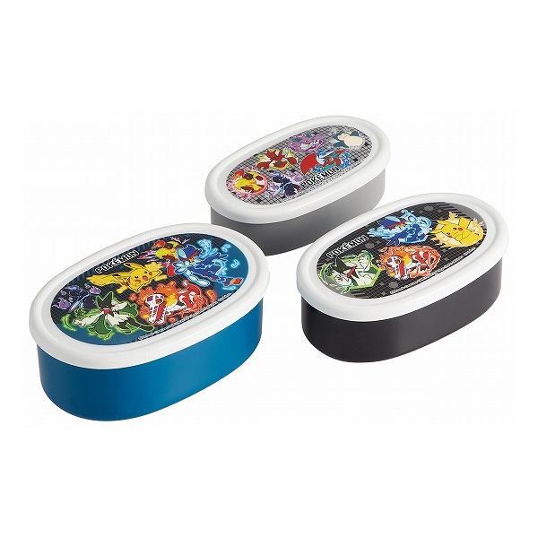 Other - ポケモン25 銀イオン抗菌 保存容器 入れ子式 3個セット ポケモン25 スケーター Skater SRS3SAG キャラクター 可愛い かわいい