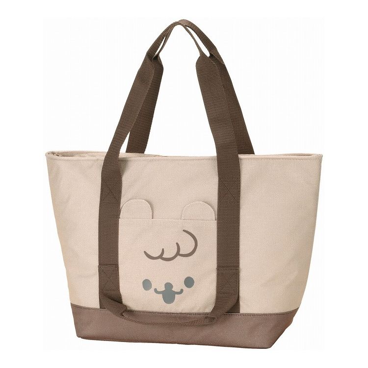 Tote Bag Type - べあべあ 麻風 保冷 トート バッグ エコバッグ お手伝い 子供 お買い物バッグ KCTSJ1H スケーター Skater