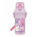 らぶいーず 水筒 プラボトル 銀イオン 食洗器対応 直飲み ボトル ウォーターボトル 480ml PSB5SANAG スケーター skater