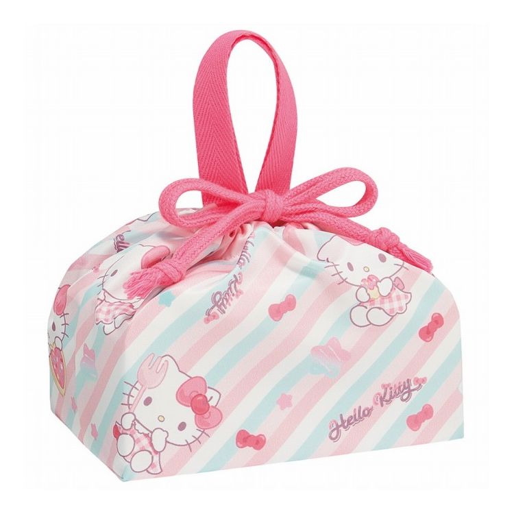 サンリオ sanrio ハローキティ FancySnacksSweets お弁当袋 ランチ巾着 お弁当 子供 巾着袋 小学生 きんちゃく袋 KB7SN キャラクター スケーター skater
