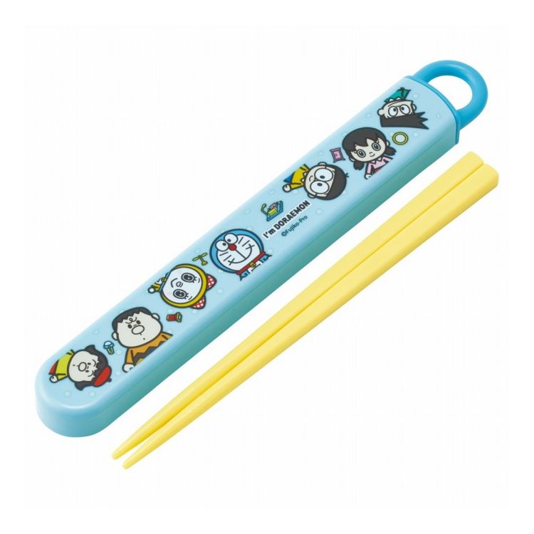 Chopsticks and Case - ドラえもん POP 子供用 箸 箸箱セット ABS2AM キャラクター スケーター skater