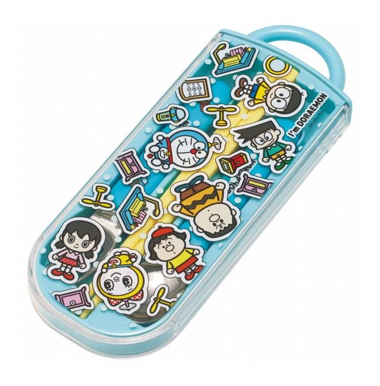 ドラえもん POP 子供用 トリオセット 箸 スプーン フォーク TACC2 キャラクター スケーター skater — vista 2
