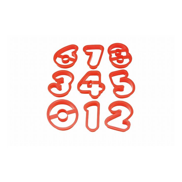 貝印 カイハウスセレクト クッキー抜型セット 数字 9個セット DL6406のサムネイル