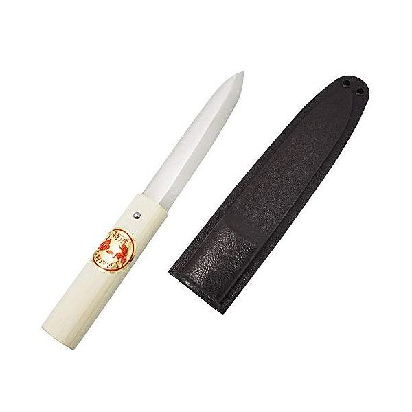 トウジロウ カラー庖丁 筋引 （両刃） 24cm ホワイト F-123W（F-123W）【ホワイト】