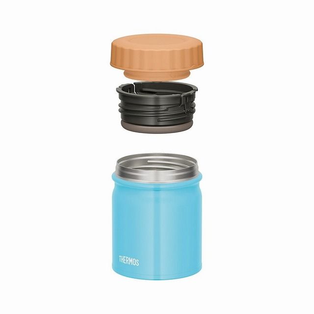 サーモス THERMOS 真空断熱スープジャー 0.3L JBT-301 BL ブルー【送料無料】 3