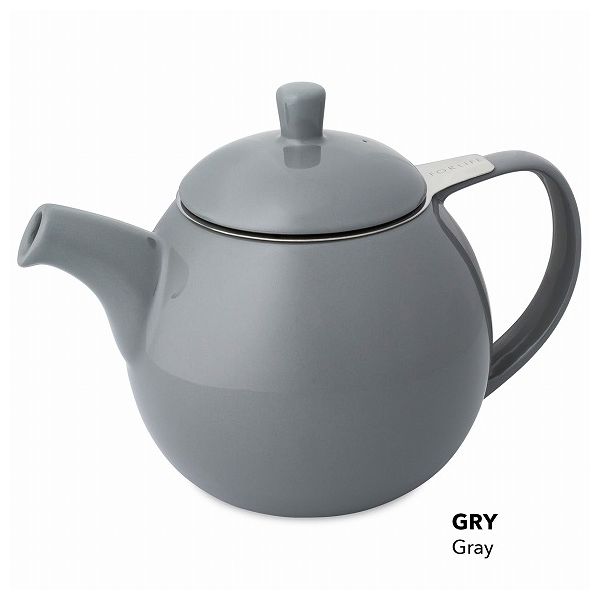 カーヴ ティーポット 710ml Curve Tea Pot 710ml グレー 灰色 FOR LIFE フォーライフ【送料無料】