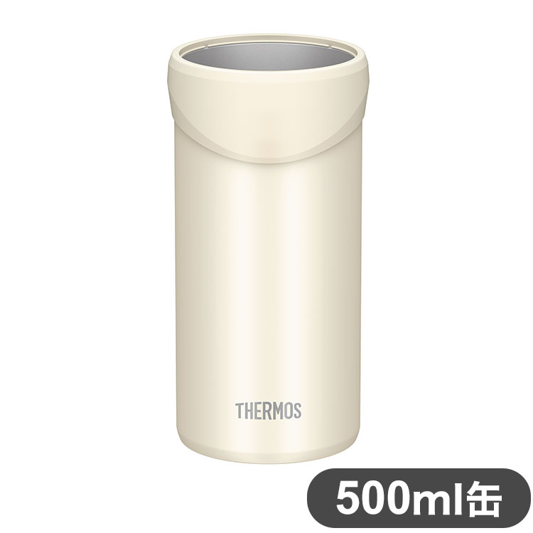 ■2way仕様の保冷缶ホルダー■ステンレス魔法びんと同じ真空断熱構造■缶飲料のおいしい温度をキープ！冷たさ長持ち！■350ml缶 / 500ml缶にぴったり！■様々なシーンで活躍！おうちでも！アウトドアでも！■ラバーリングを外せば、タンブラーとしても使える■丸みのあるやさしい口当たりの口元形状！生産国:マレーシア容量:500ml缶用本体サイズ:幅75×奥行75×高さ155mm（口径67mm）本体重量:0.2kg本体:ステンレス鋼（アクリル樹脂塗装）/ ラバーリング:シリコーンゴム【送料について】北海道、沖縄、離島は送料を頂きます。THERMOS 保冷缶ホルダー350ml缶用/ホワイト350ml缶用/イエロー350ml缶用/カーキ500ml缶用/ホワイト500ml缶用/ステンレスマット500ml缶用/ダークブラウン